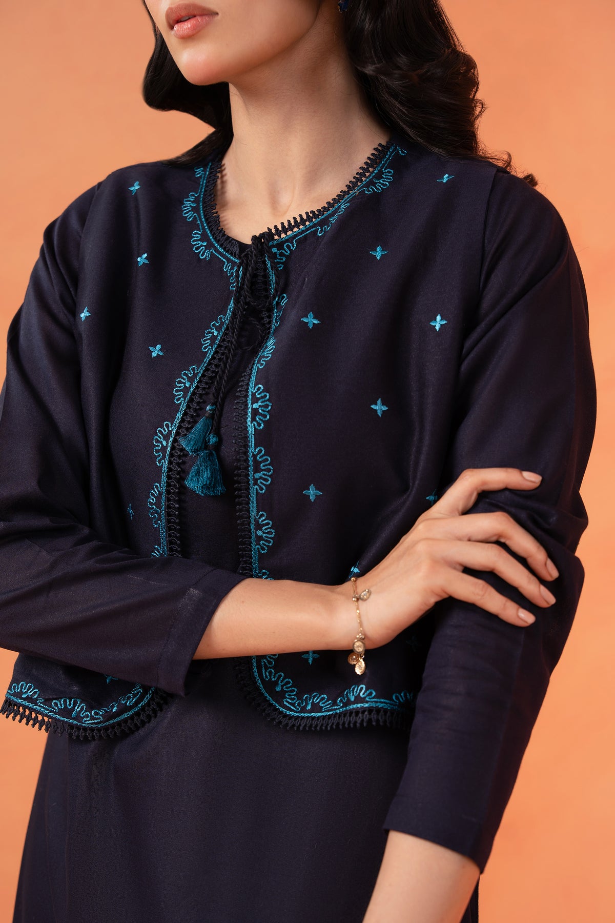 Stitched 1-Piece Shirt with Koti