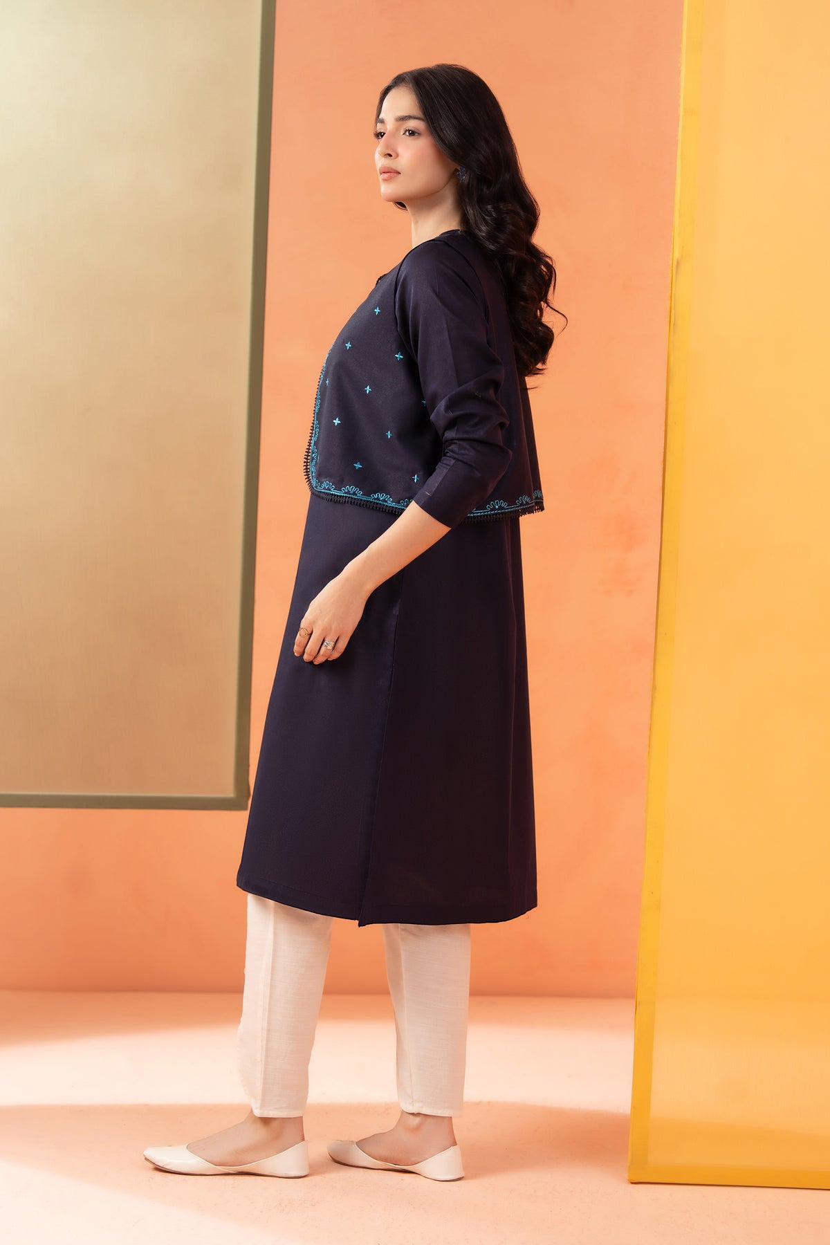Stitched 1-Piece Shirt with Koti