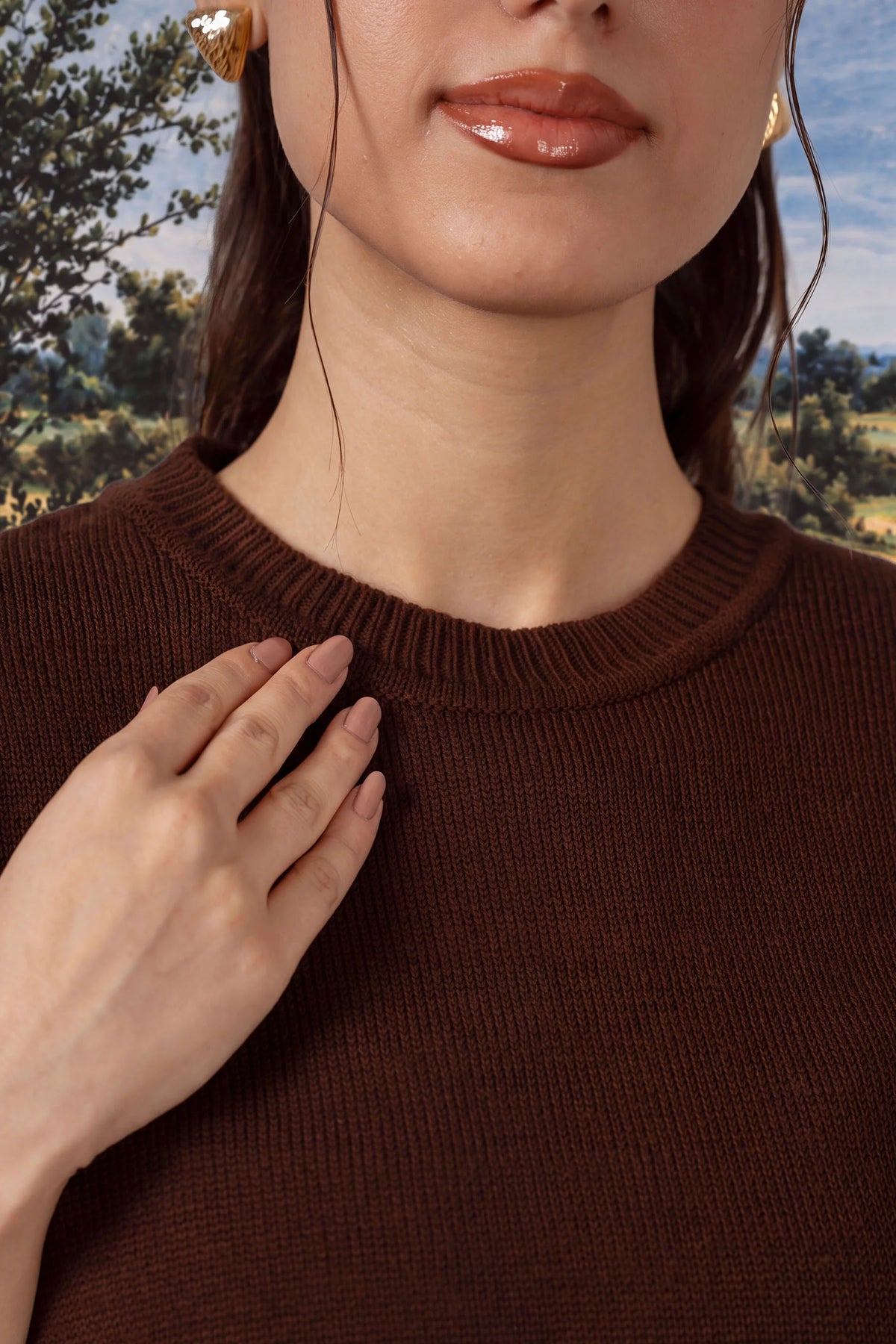 STYLIZED PULLOVER SWEATER
