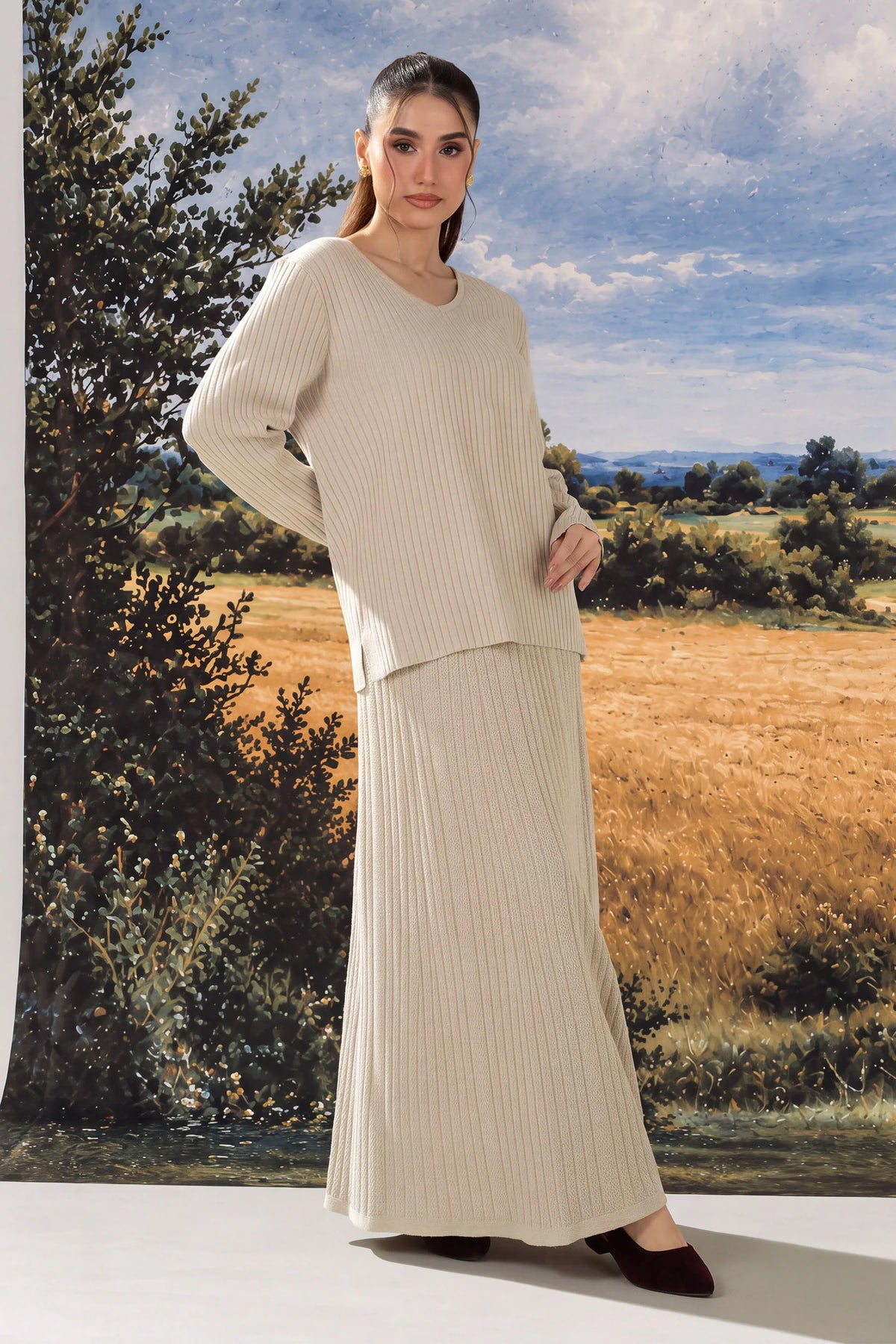 STYLIZED PULLOVER SWEATER