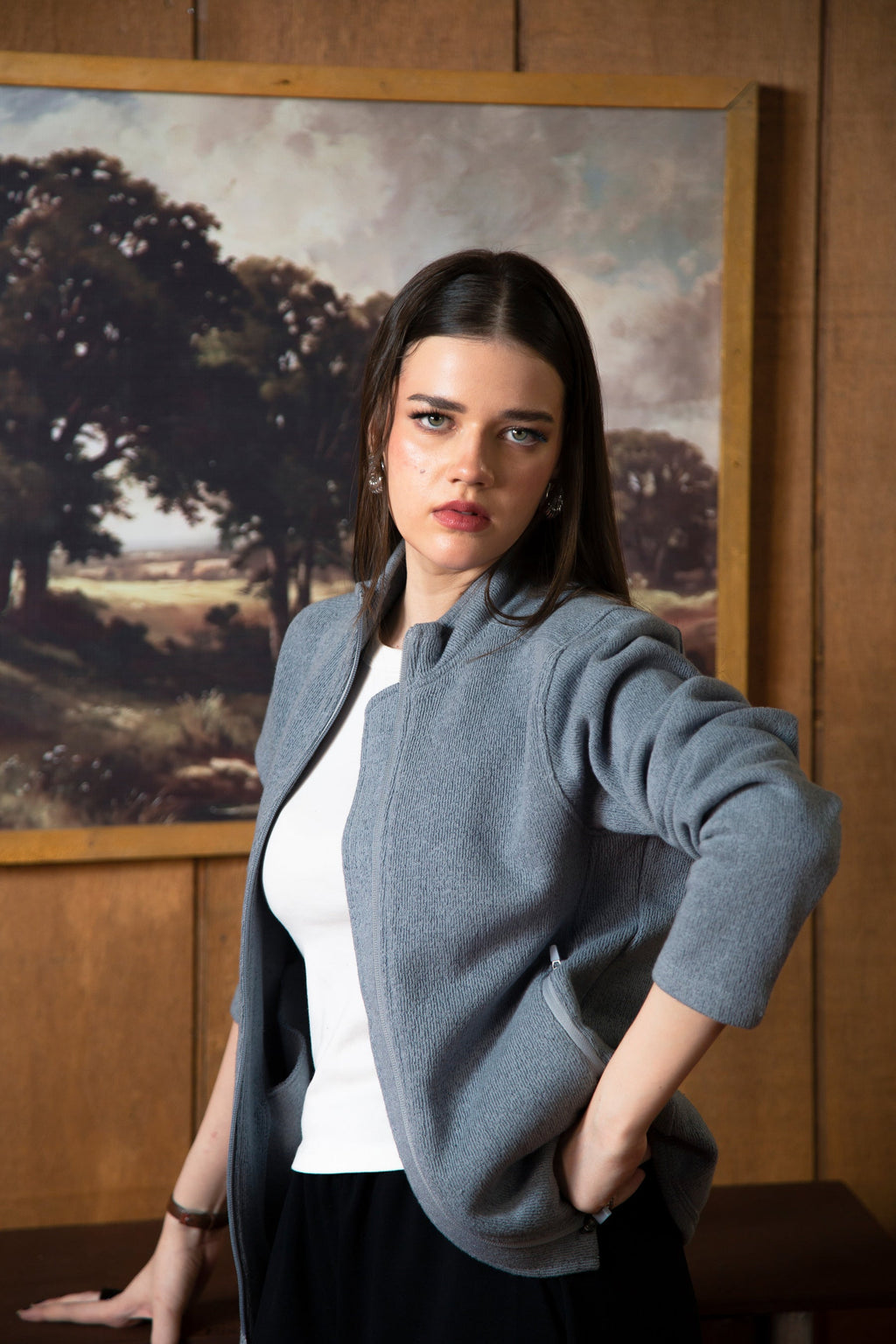 NANTUCKET KNIT JACKET (FACTORY E-OUTLET)