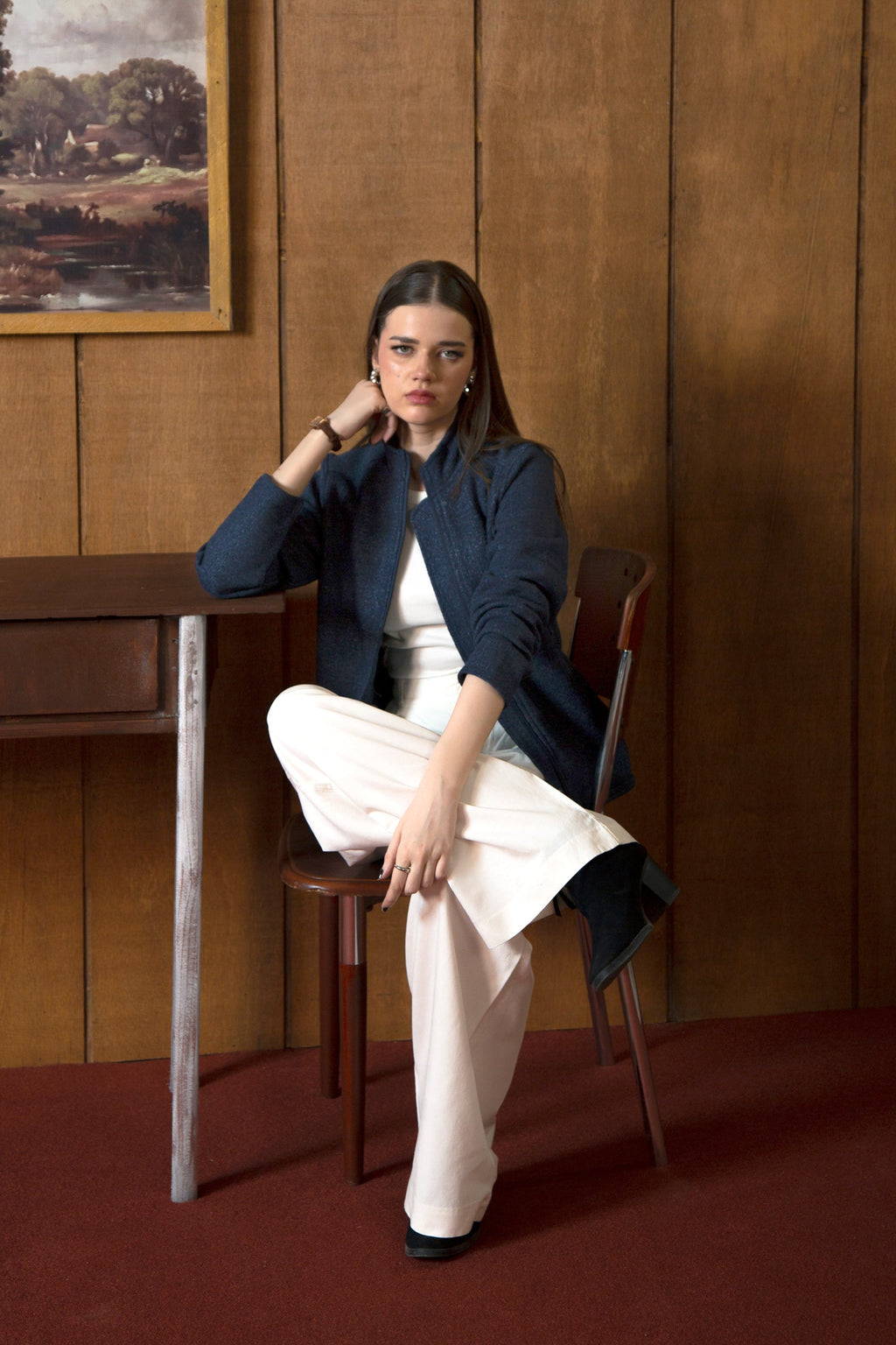 NANTUCKET KNIT JACKET (FACTORY E-OUTLET)