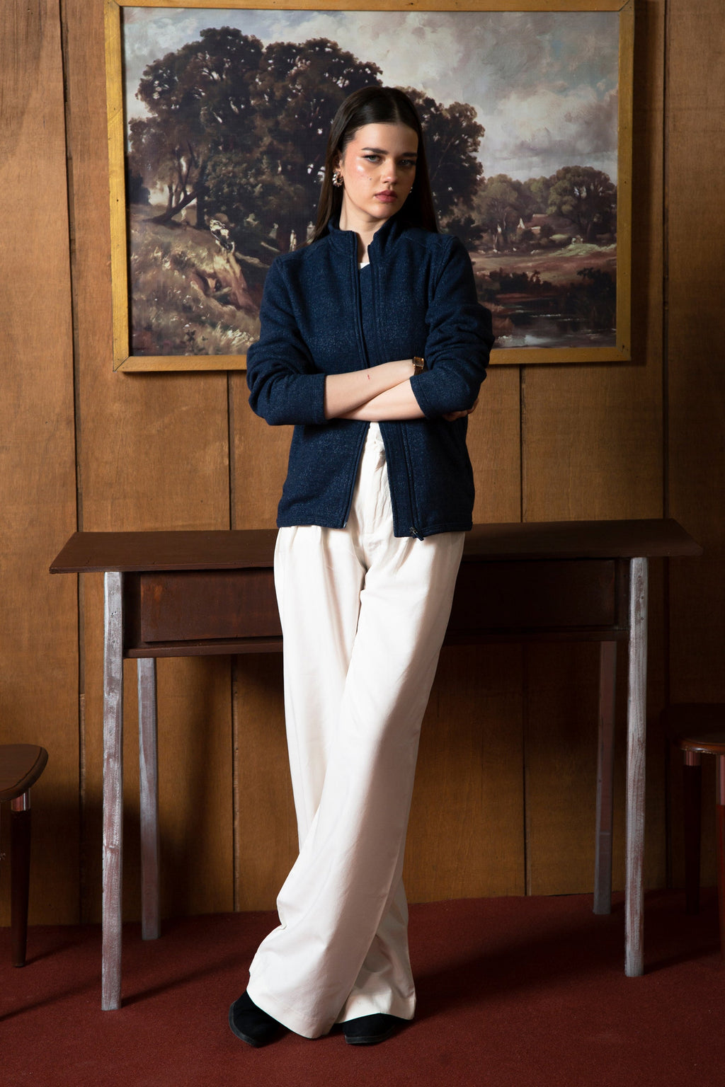 NANTUCKET KNIT JACKET (FACTORY E-OUTLET)