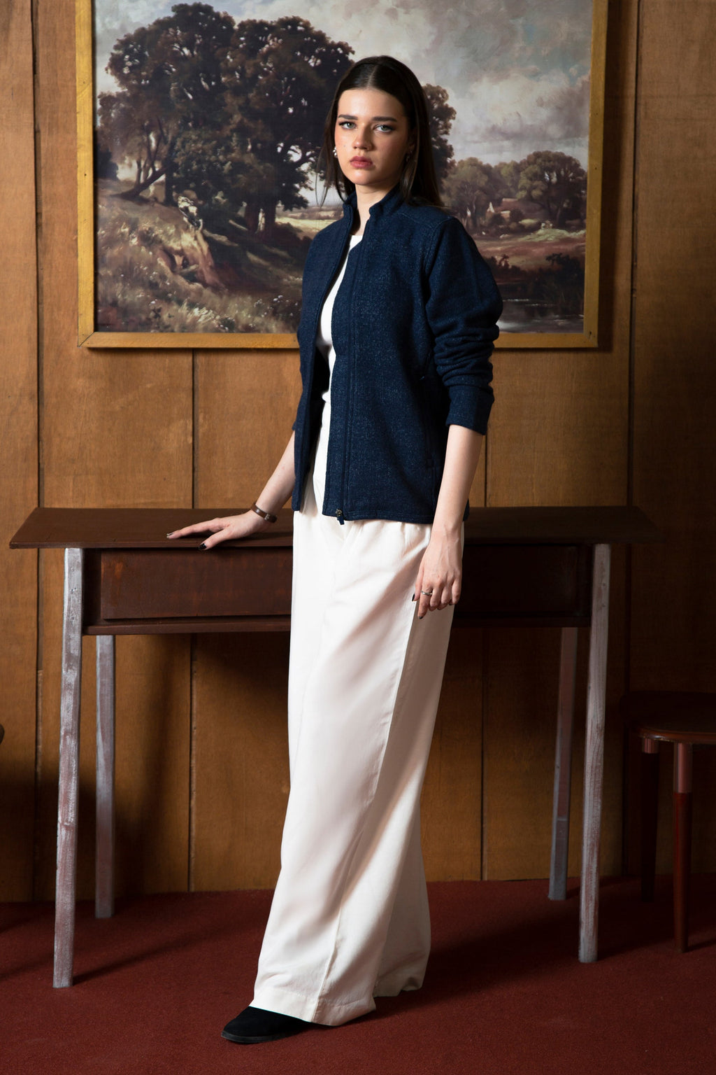 NANTUCKET KNIT JACKET (FACTORY E-OUTLET)