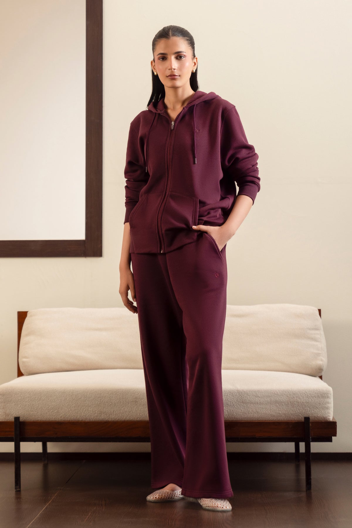 LSF Fleece Palazzo Trousers