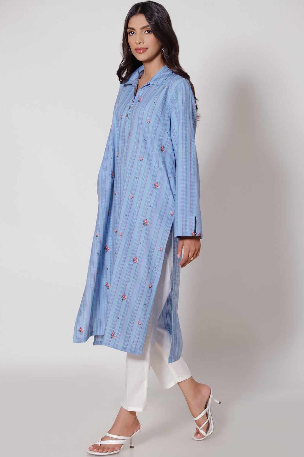 Stitched 1 Piece Yarn Dyed Shirt