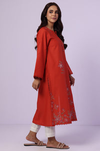 Stitched 1 Piece Embroidered Cambric Shirt