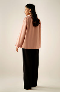 Stitched 1 Piece Embroidered Cambric Top