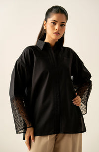 Stitched 1 Piece Embroidered Cambric Top