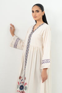 Stitched 1 Piece Embroidered Cotton Viscose Shirt