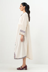 Stitched 1 Piece Embroidered Cotton Viscose Shirt