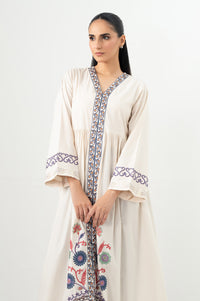 Stitched 1 Piece Embroidered Cotton Viscose Shirt