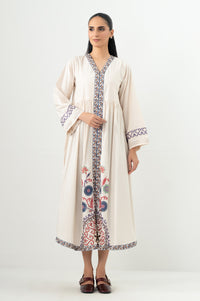 Stitched 1 Piece Embroidered Cotton Viscose Shirt