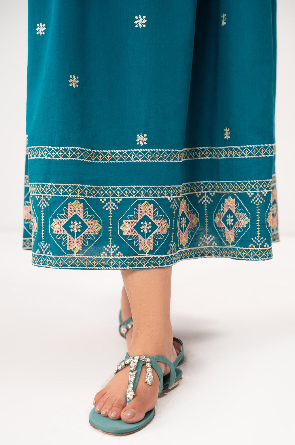 EMBROIDERED DRESS