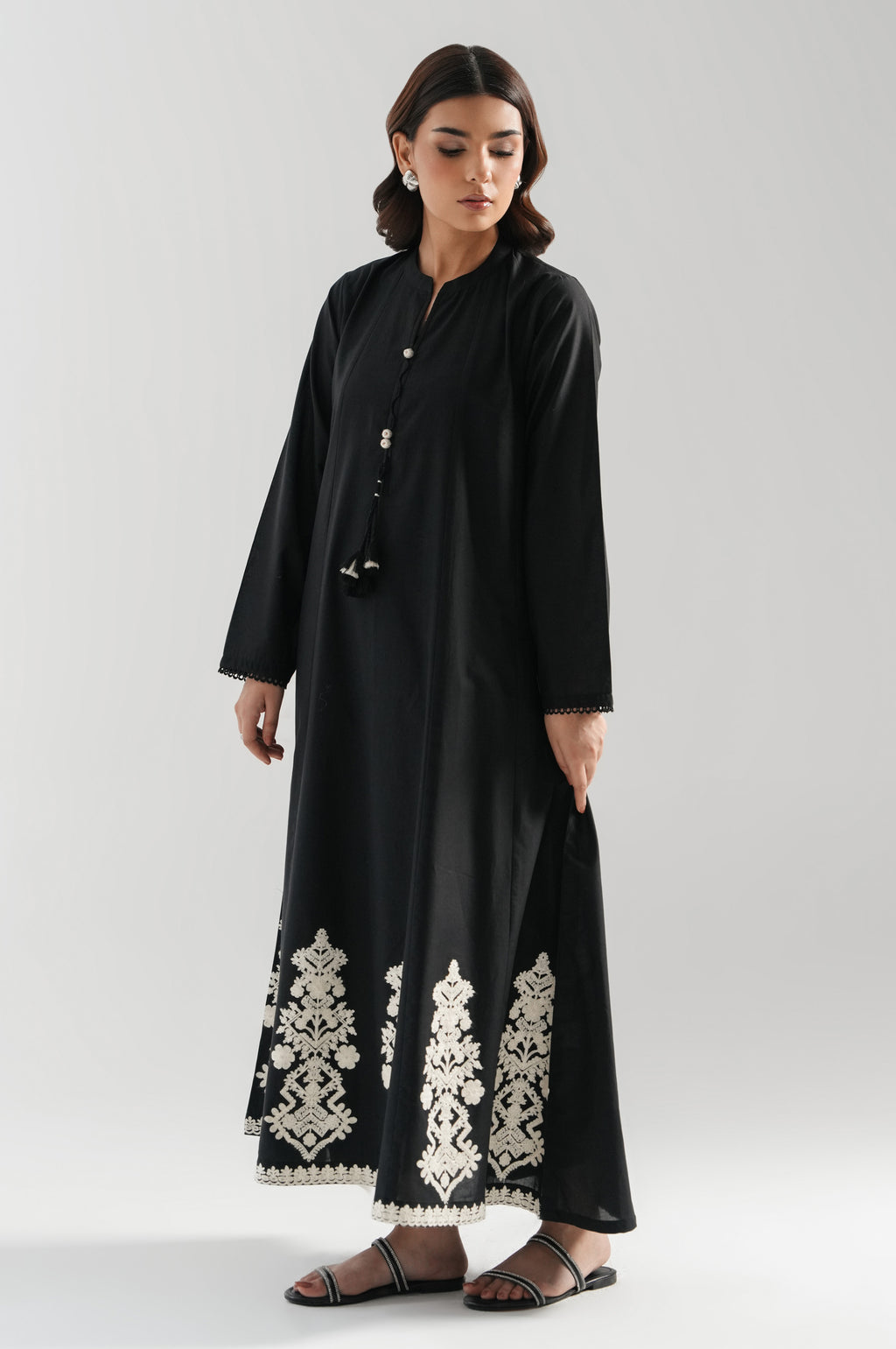 EMBROIDERED DRESS