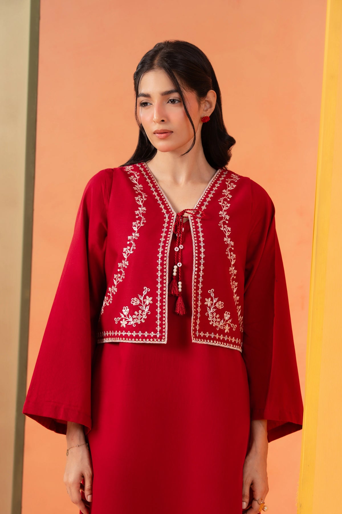 Stitched 1-Piece Shirt with Koti