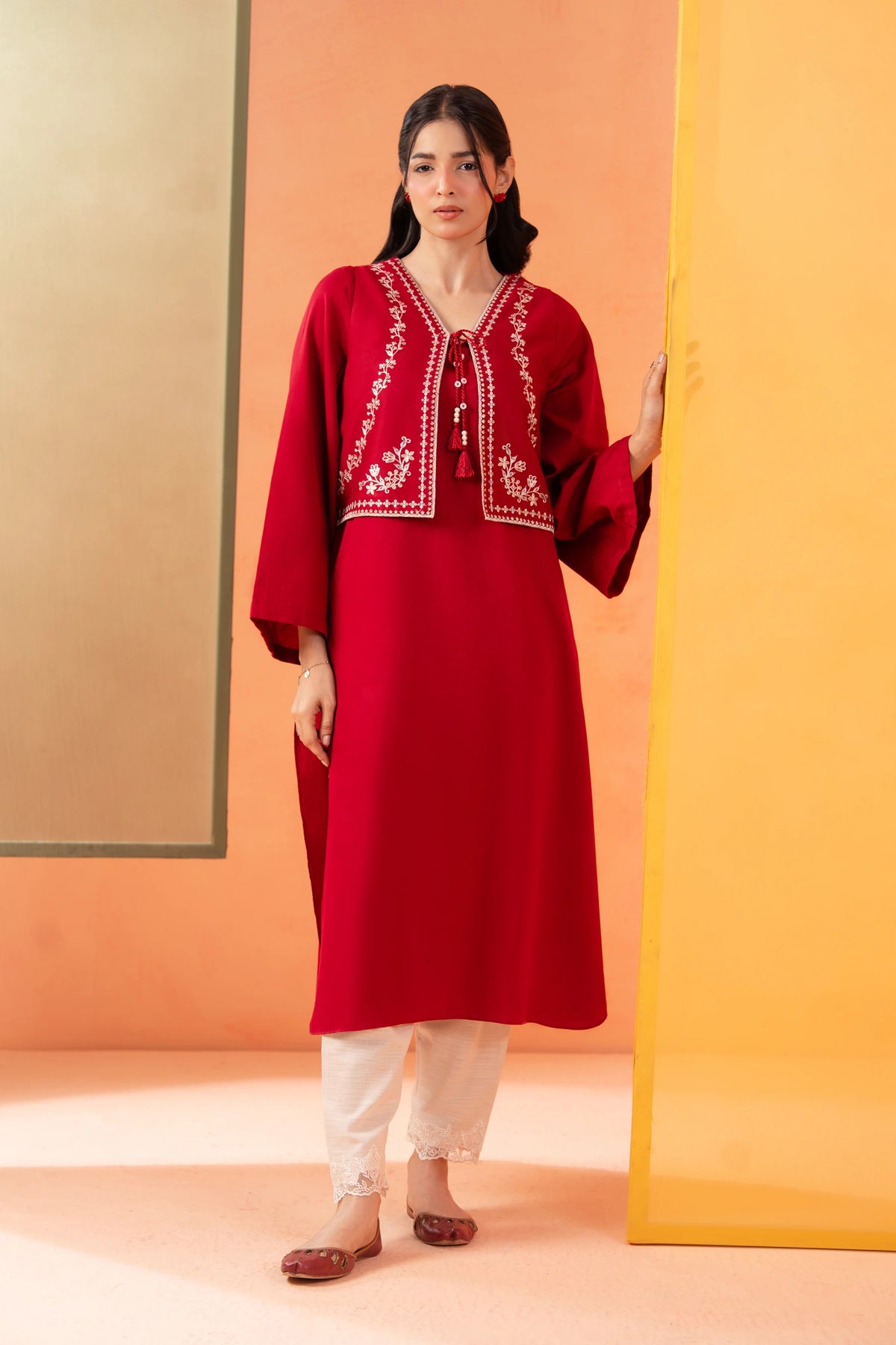 Stitched 1-Piece Shirt with Koti