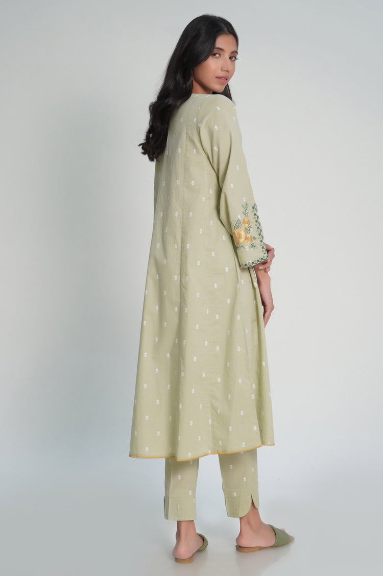 Sahar Pret Embroidered Cambric 2 Piece Suit Ssec-V2-Rr-01