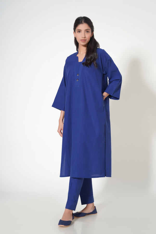 Stitched 2 Piece Stylised Tencel Suit