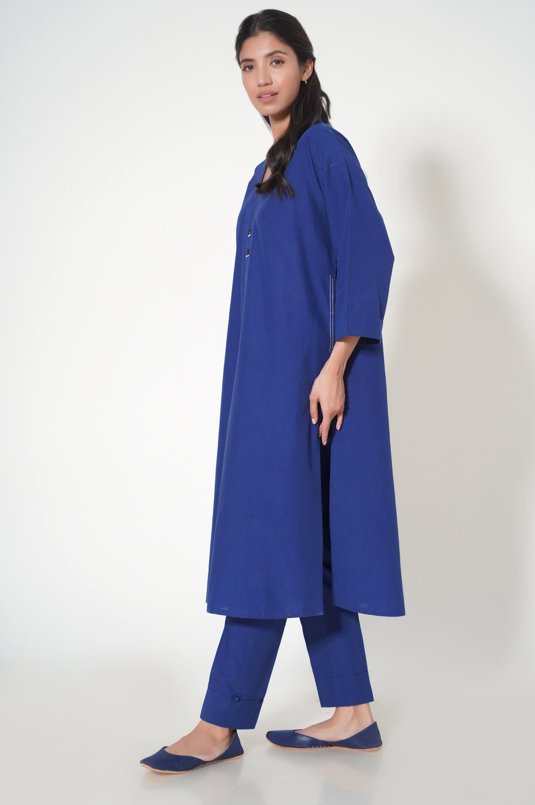 Stitched 2 Piece Stylised Tencel Suit – Zeenwoman