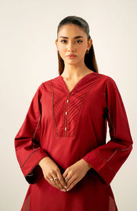 Stitched 2 Piece Stylized Cambric Suit