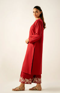 Stitched 2 Piece Stylized Cambric Suit