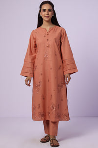Stitched 2 Piece Embroidered Both Side Slub Suit