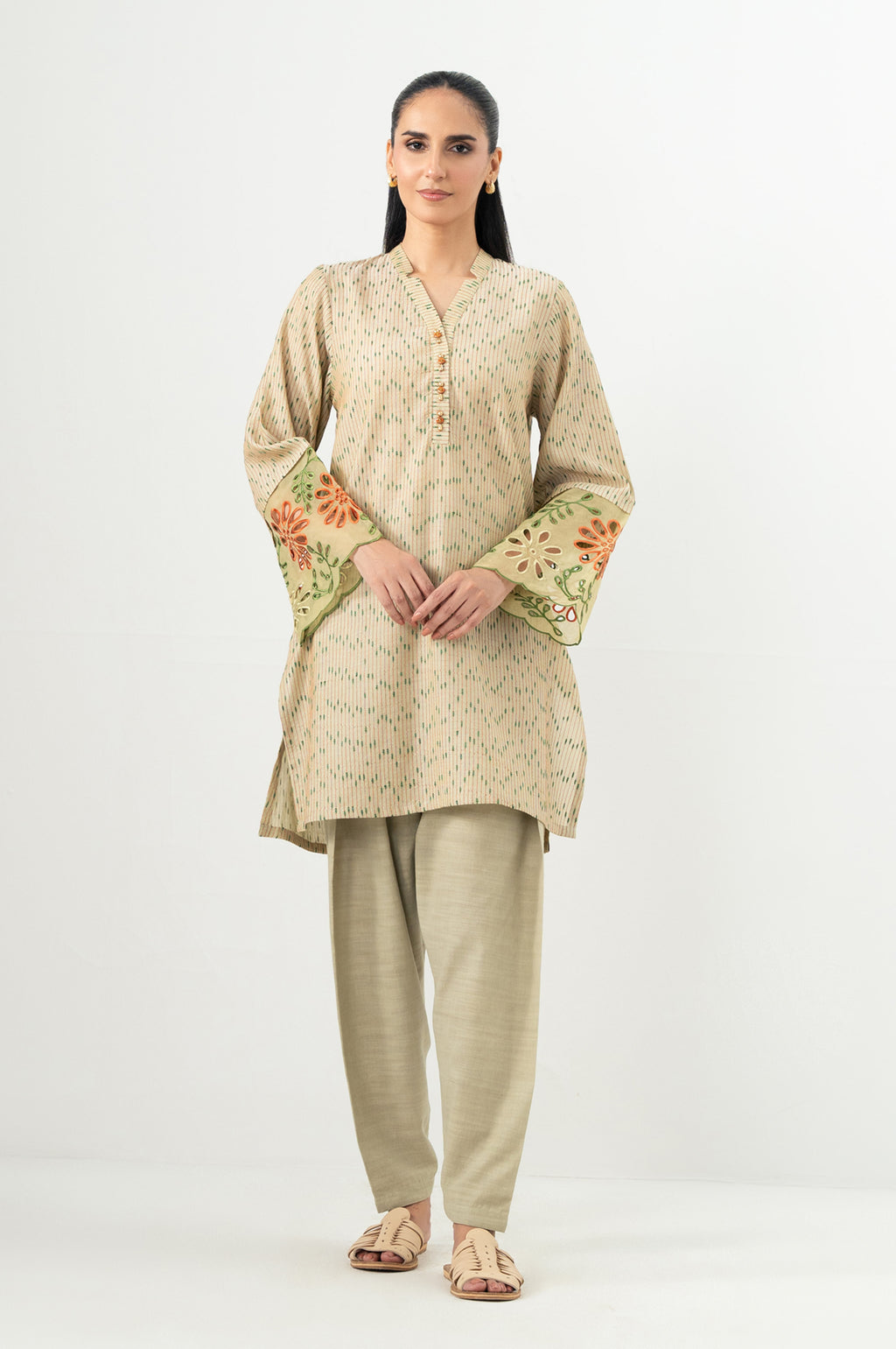 EMBROIDERED SUIT