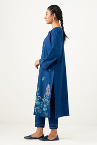 Stitched 2 Piece Embroidered Self Jacquard Suit