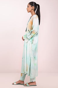 Stitched 2 Piece Stylized Dull Raw Silk Suit