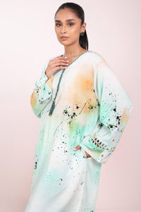Stitched 2 Piece Stylized Dull Raw Silk Suit