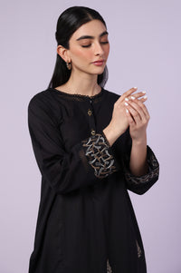 Stitched 2 Piece Embroidered Cambric Suit
