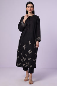 Stitched 2 Piece Embroidered Cambric Suit