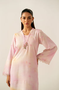 Stitched 2 Piece Stylized Dull Raw Silk Suit