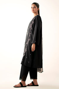 Stitched 2 Piece Embroidered Cambric Shirt With Monar Dupatta