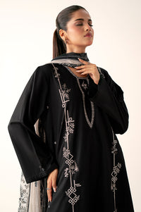 Stitched 2 Piece Embroidered Cambric Shirt With Monar Dupatta