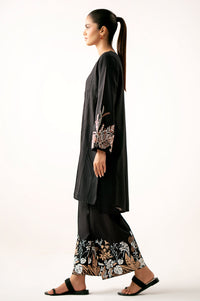 Stitched 2 Piece Embroidered Cambric Suit