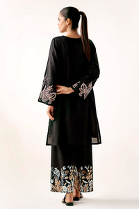 Stitched 2 Piece Embroidered Cambric Suit