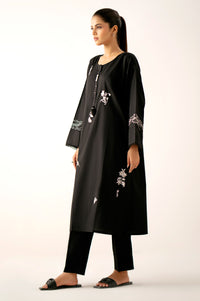 Stitched 2 Piece Embroidered Cambric Suit