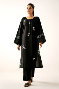 Stitched 2 Piece Embroidered Cambric Suit