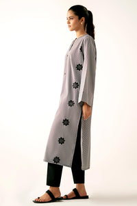 Stitched 2 Piece Embroidered Yarn Dyed Suit