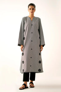 Stitched 2 Piece Embroidered Yarn Dyed Suit