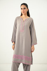 EMBROIDERED SHIRT BOTTOM SUIT
