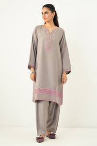 EMBROIDERED SHIRT BOTTOM SUIT