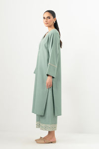 Stitched 2 Piece Embroidered Cross Hatch Suit