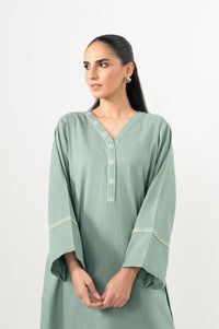 Stitched 2 Piece Embroidered Cross Hatch Suit