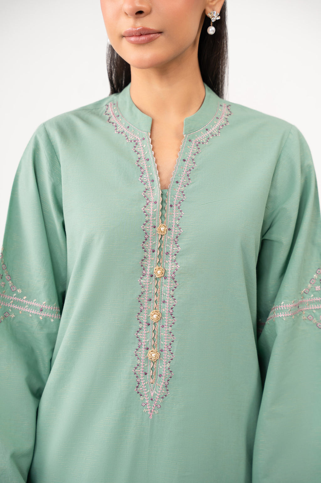 EMBROIDERED SUIT