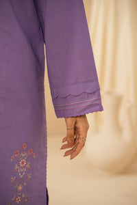 STITCHED EMBROIDERED COTTEL 2 PIECE SUIT