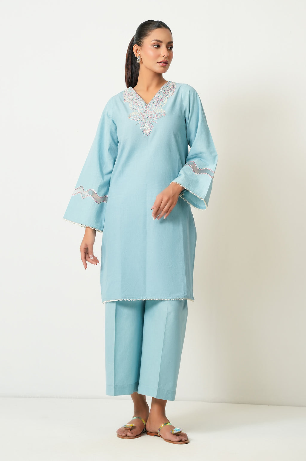 EMBROIDERED SUIT