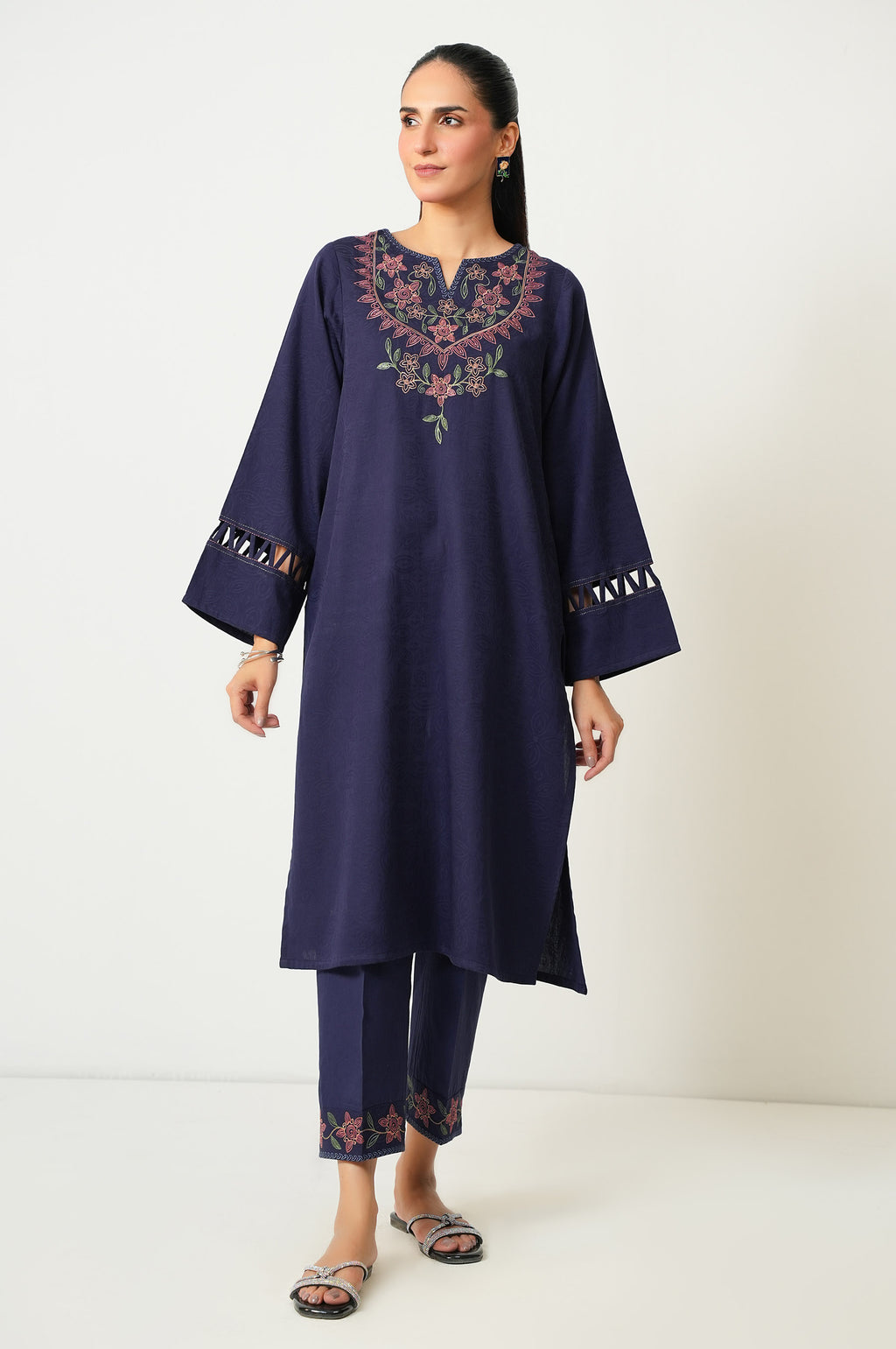 EMBROIDERED SUIT